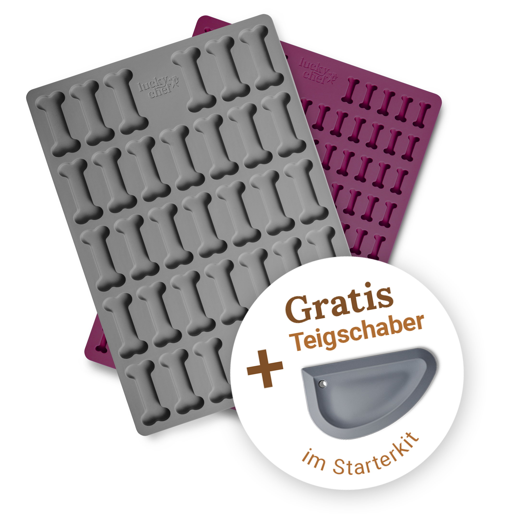 LuckyChef Backmatten Starterkit (3er Set) LuckyChef Backmatten Starterkit (3er Set)